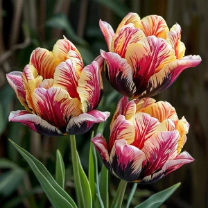 Тюльпан Роял Гарнит купить по цене от 425р. в интернет-магазине «Посадика» с доставкой почтой в в Серпухове и по всей России – [изображение №1].