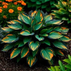 Хоста Бархатный Полог купить по цене от 560р. в интернет-магазине «Посадика» с доставкой почтой в в Серпухове и по всей России – [изображение №1].